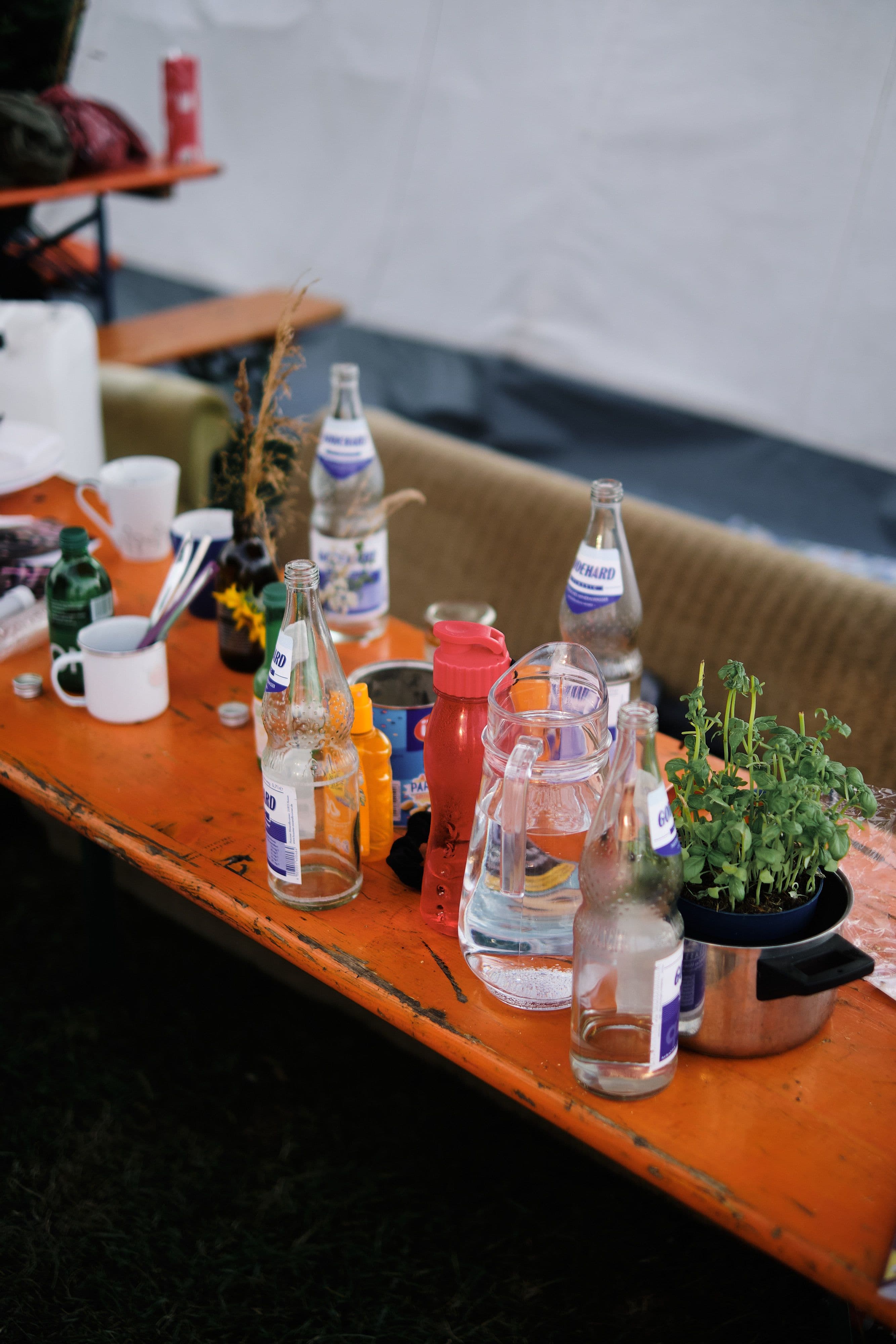 Trinkwasserversorgung Backstage