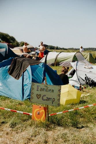 Ruhige Campingbereiche