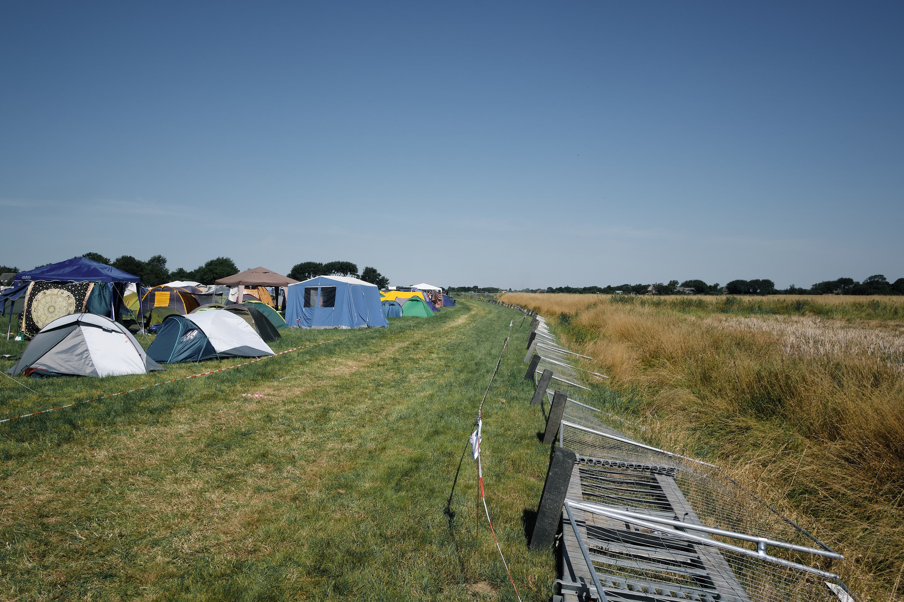 Barrierefreies Camping